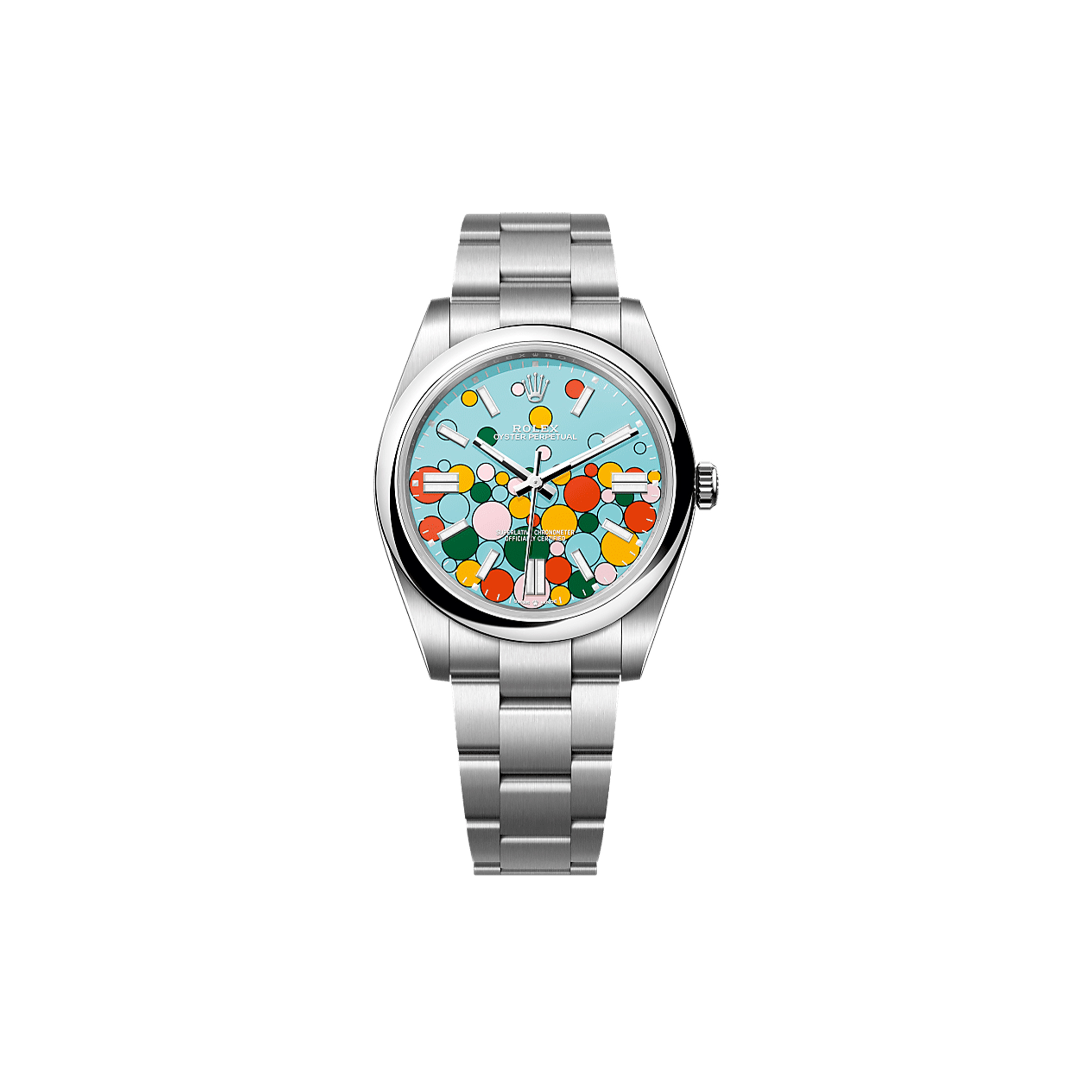 R*l*x oyster perpetual 41 oyster, 41 mm, oystersteel watch 124300-0008