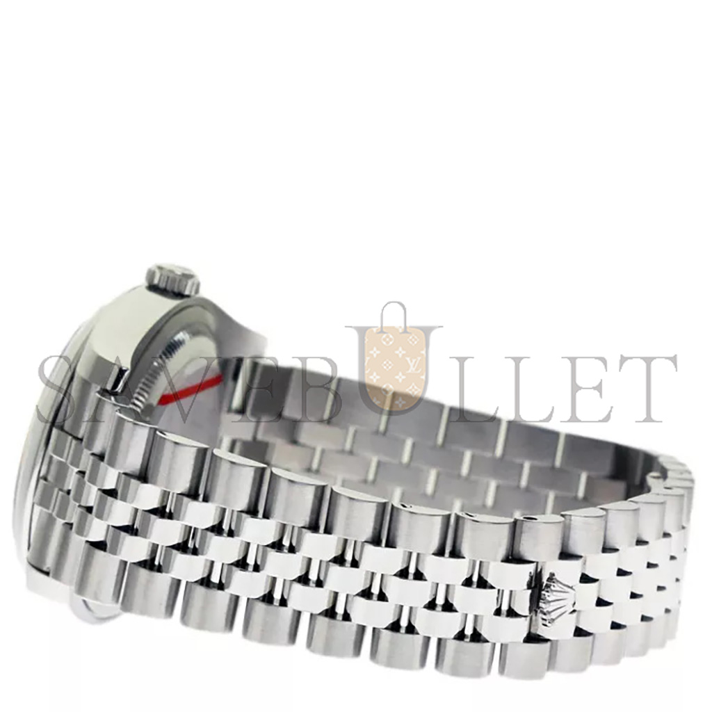 R*l*x datejust black dial stainless steel jubilee bracelet automatic watch 116200