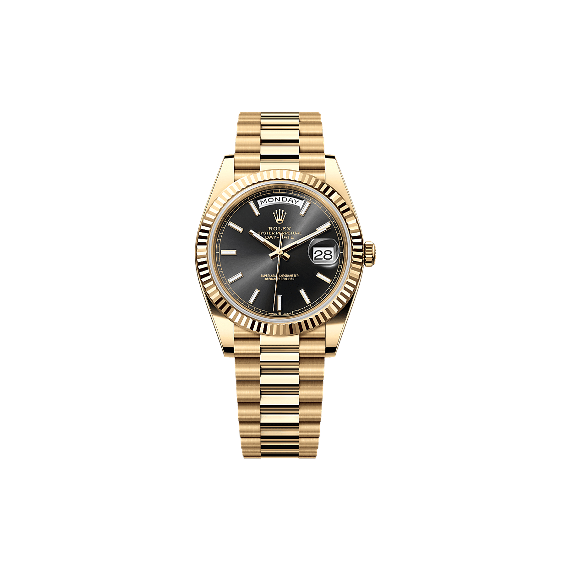 R*l*x day-date 40 oyster, 40 mm, yellow gold watch 228238-0067
