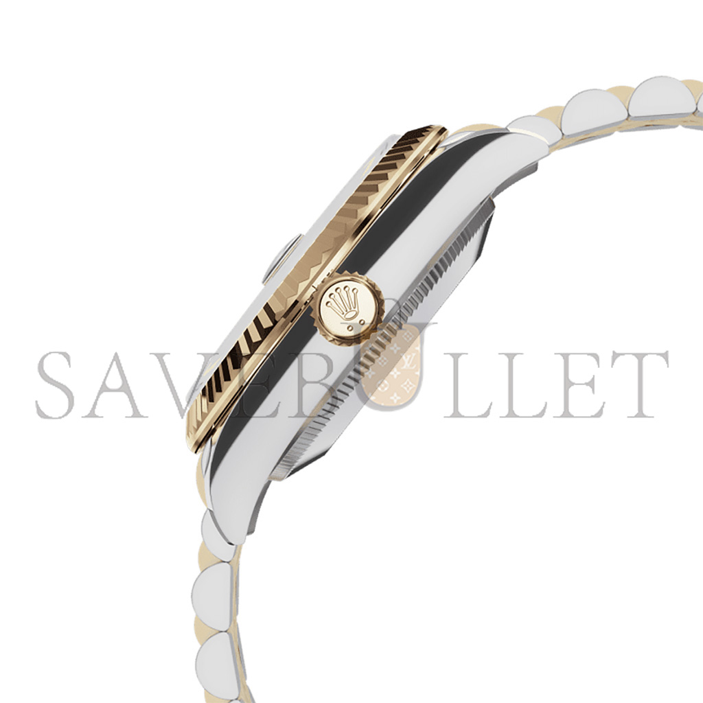 R*l*x datejust 31 oyster, 31 mm, oystersteel and yellow gold watch 278273-0028