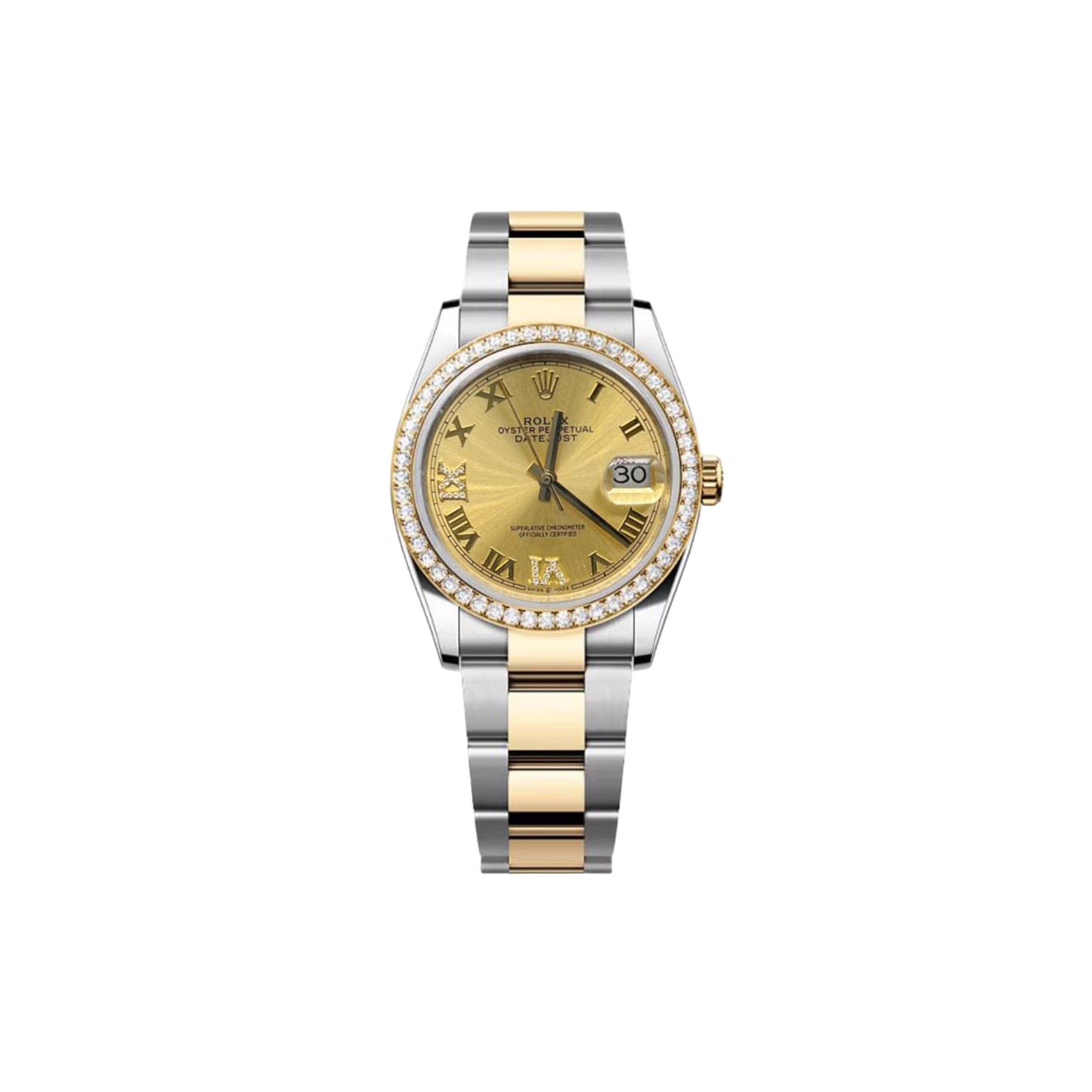 R*l*x datejust 36mm watch 126283rbr