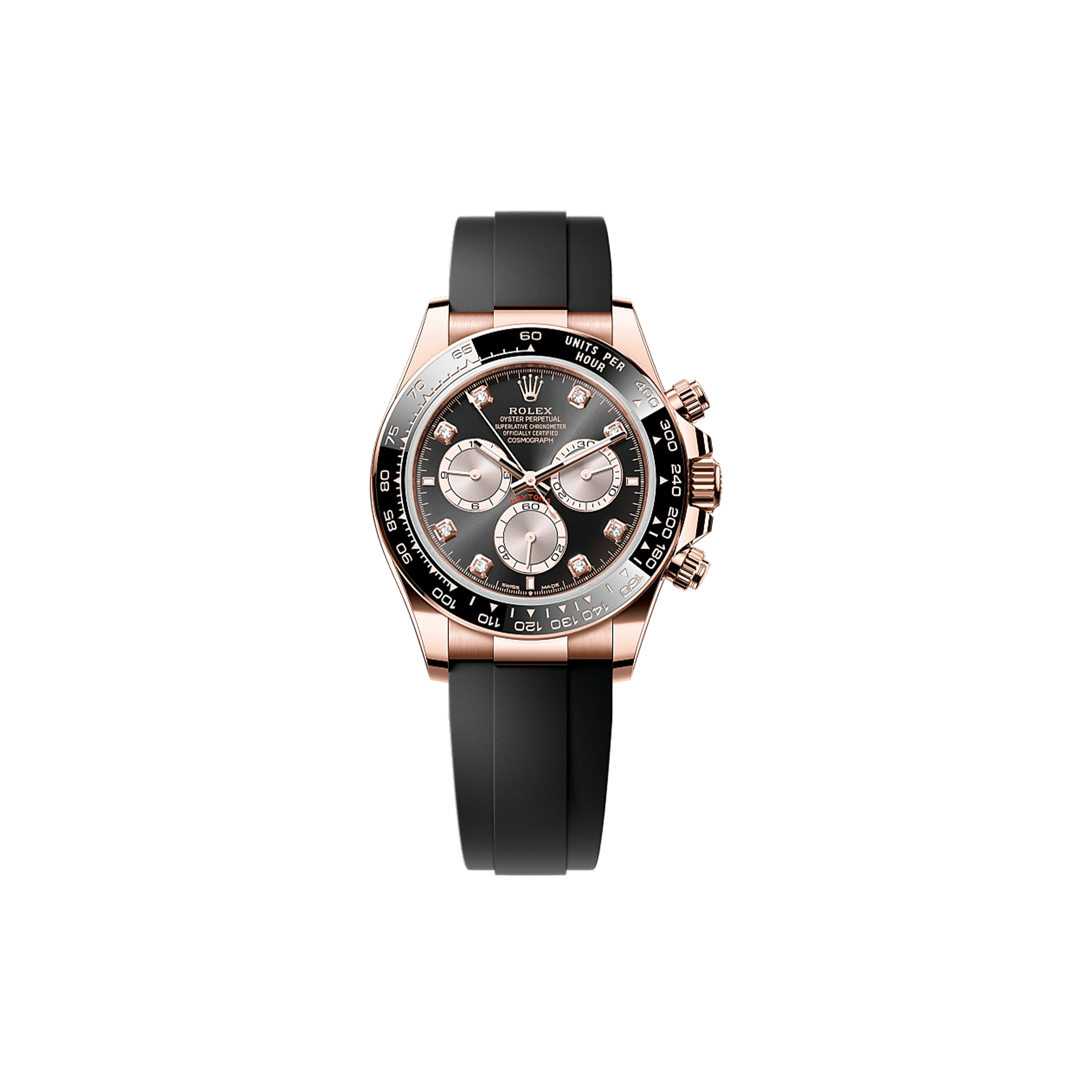 R*l*x cosmograph daytona oyster, 40 mm, everose gold watch 126515ln-0004