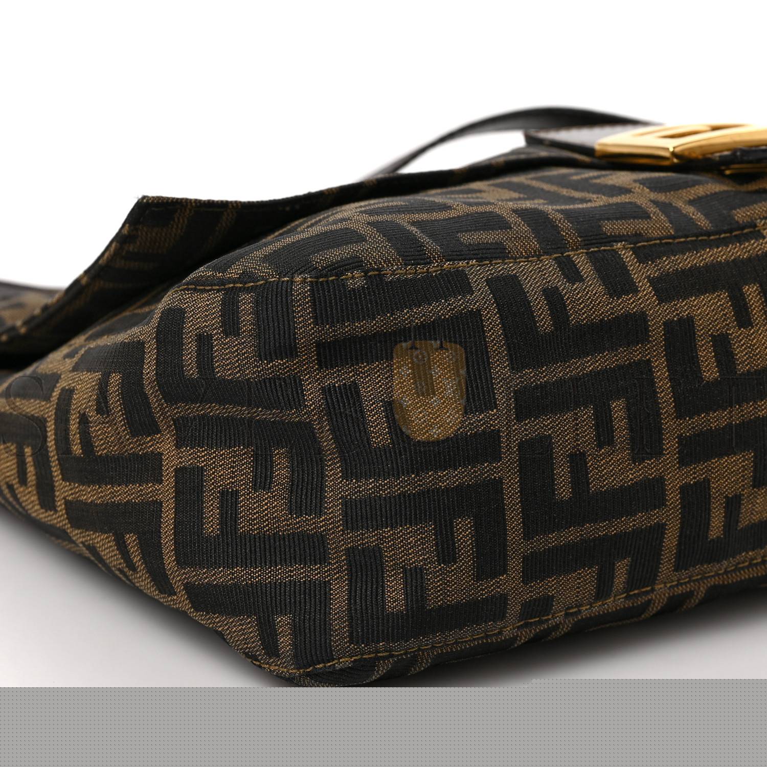 F**di zucca baguette shoulder bag tobacco (29*20*11cm)