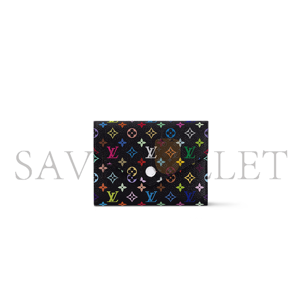 l**is V*t*n murakami lv x tm victorine wallet m14163 (12*9.5*2.5cm)
