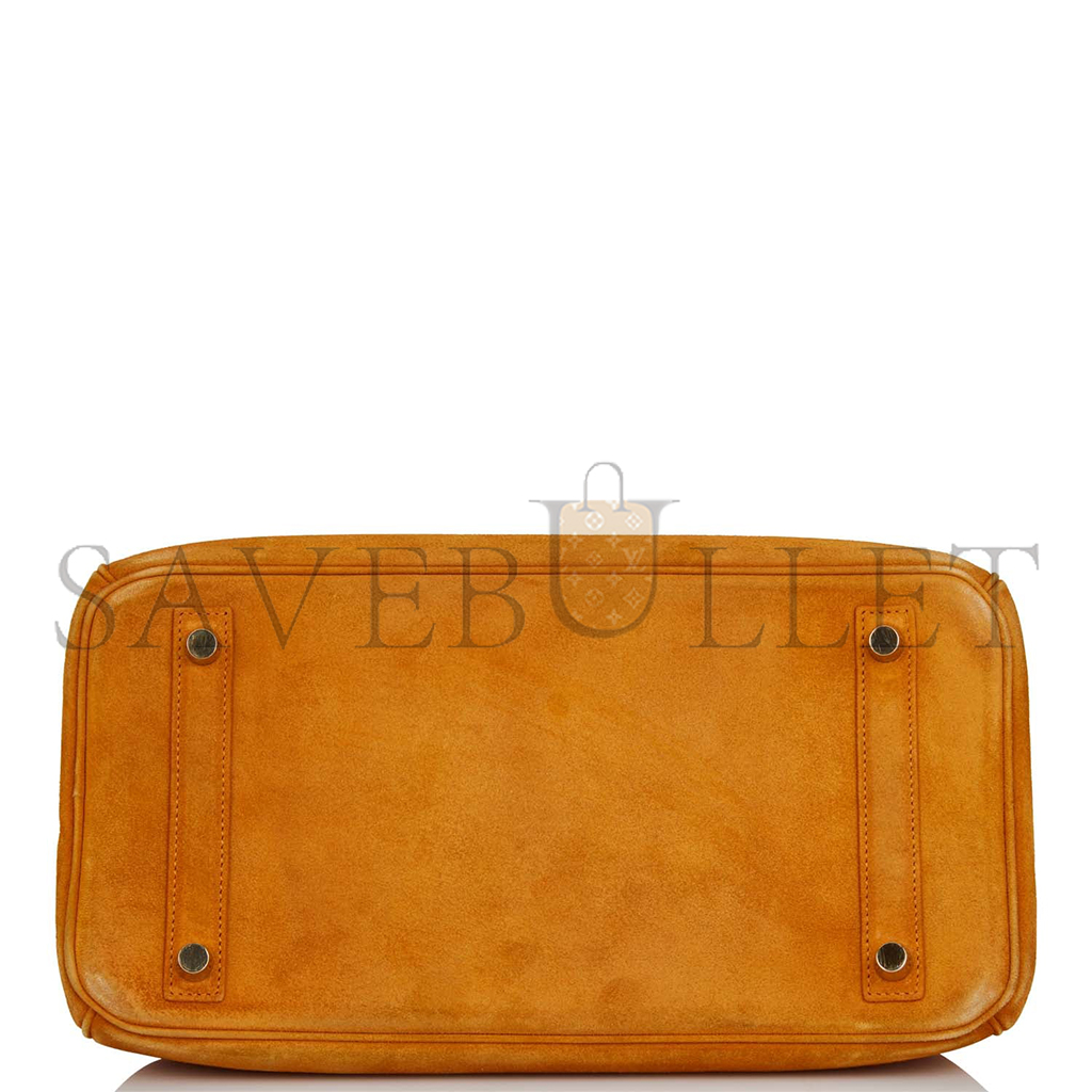 H**mes birkin 30 potiron doblis gold hardware bag 5282117423 (30*22*16cm)