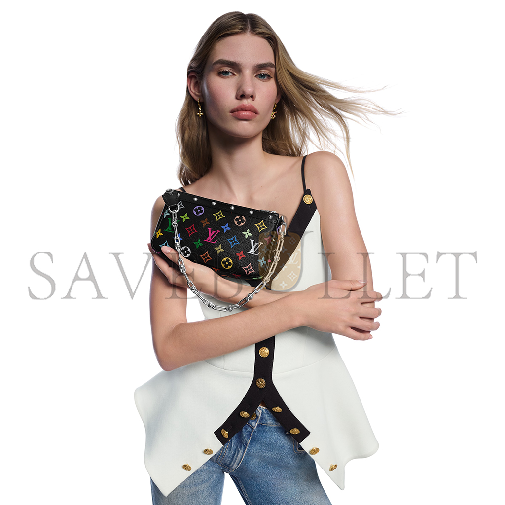 l**is V*t*n murakami lv x tm pochette accessoires m13663 (22*13*4cm)