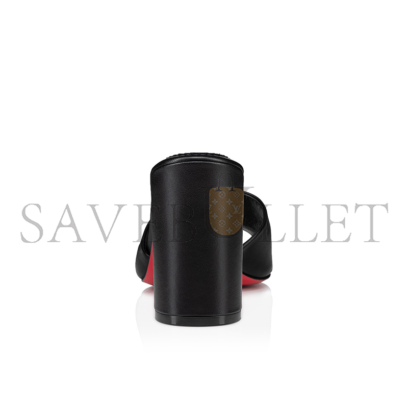 Ch**an louboutin jane mule 85 mm mules-nappa leather-black-women 1240728b439