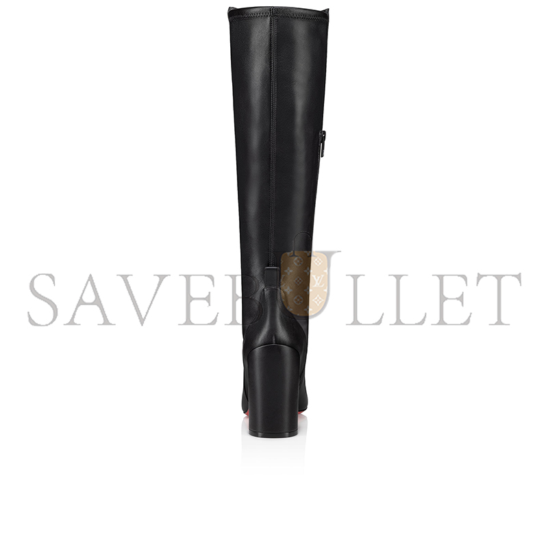 Ch**an louboutin jane botta 85 mm boots-calf leather and nappa leather-black-women 3240786bk01