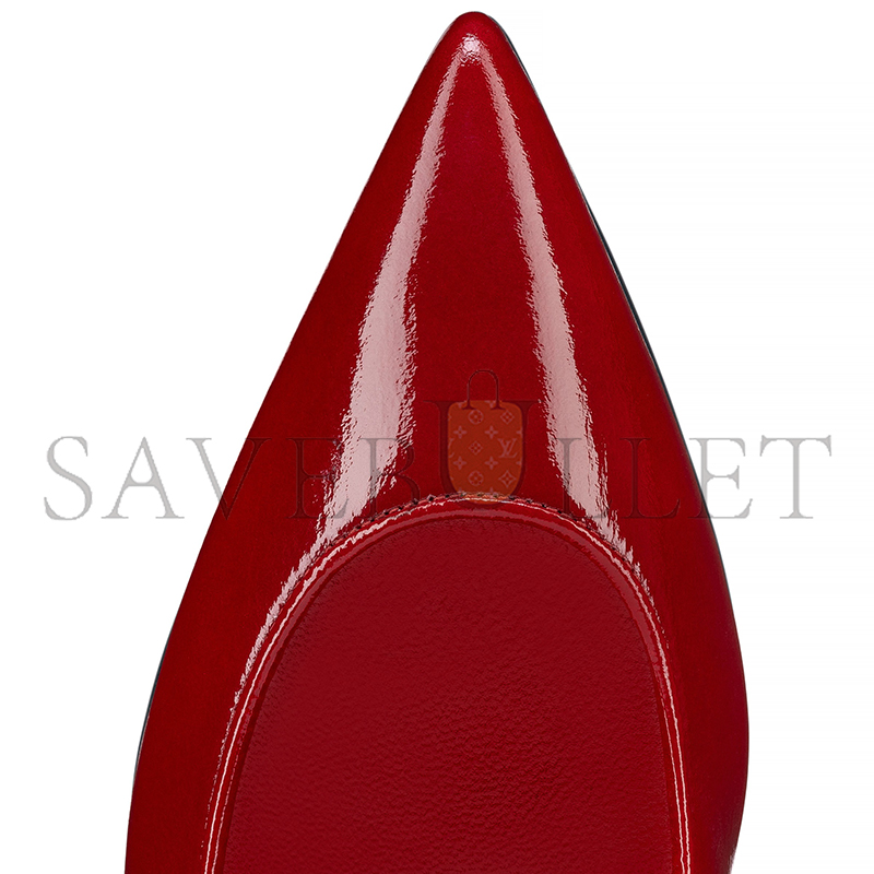 Ch**an louboutin sporty kate 85 mm pumps-vog patent leather-loubi-women 1250034r558