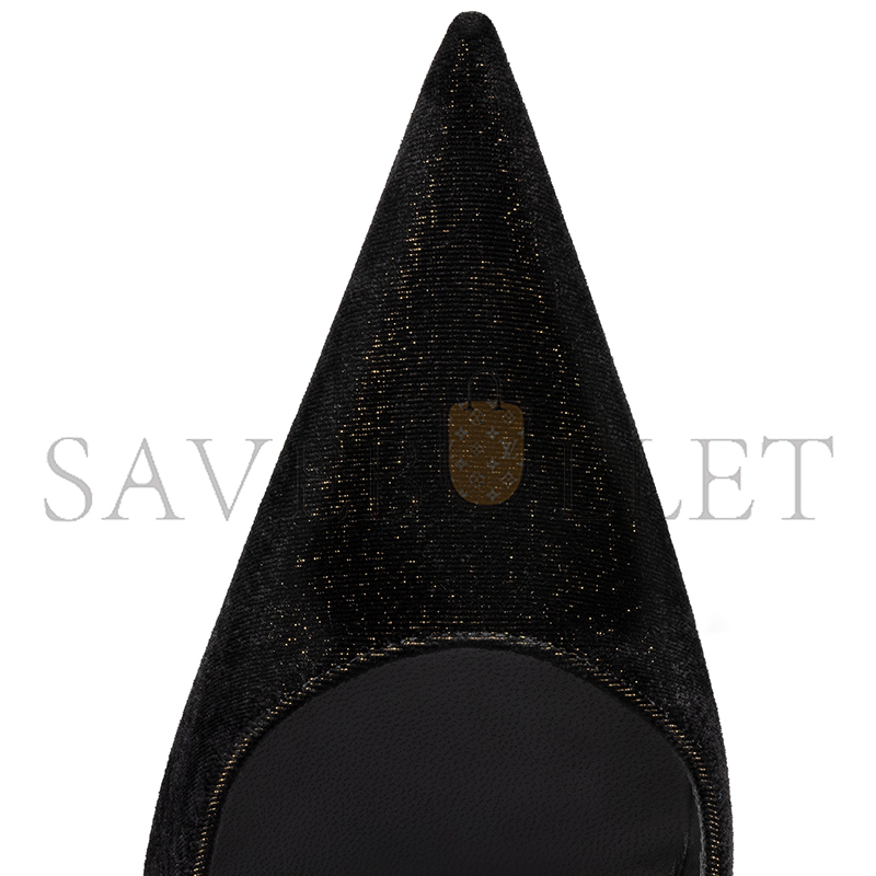 Ch**an louboutin kate max 100 mm pumps-velvet d