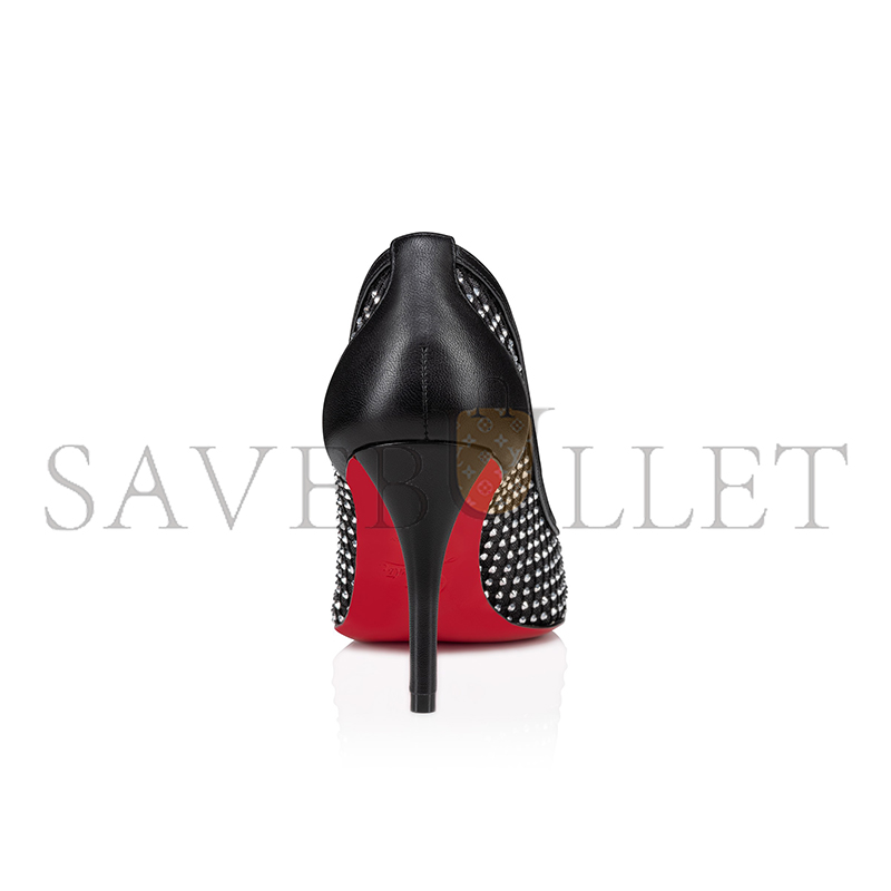 Ch**an louboutin apostropha mesh strass 80 mm pumps-strass mesh and nappa leather-black-women 3240170b775