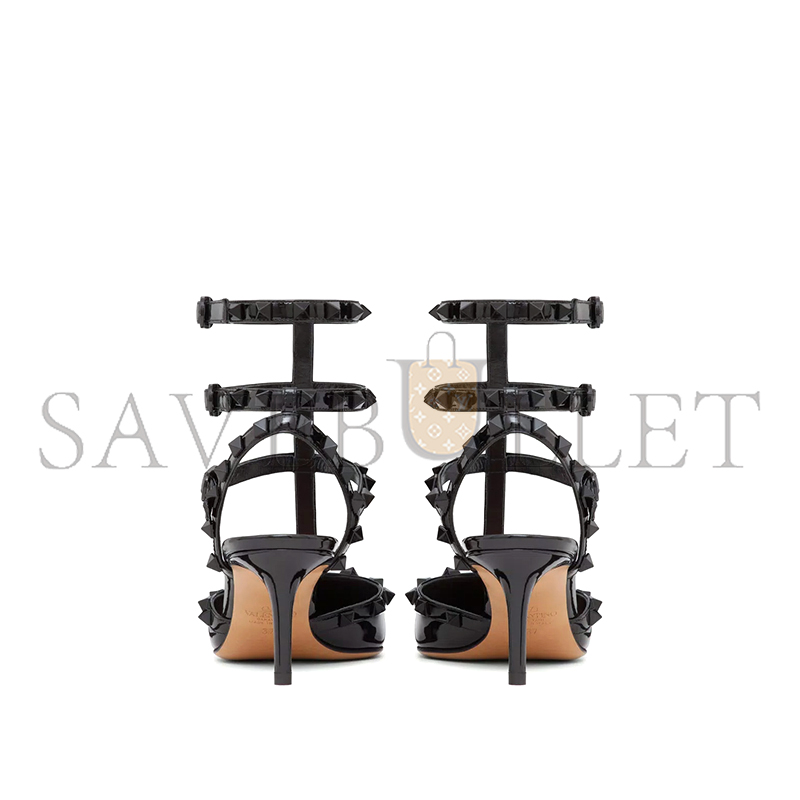 VALENTINO PATENT ROCKSTUD PUMPS WITH MATCHING STRAPS AND STUDS 65 MM 3W0S0375YPX_0NO