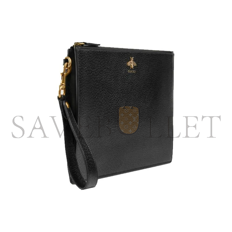 G*u*i animalier series cow leather clutch 523684 (30.5*21*1.5cm)