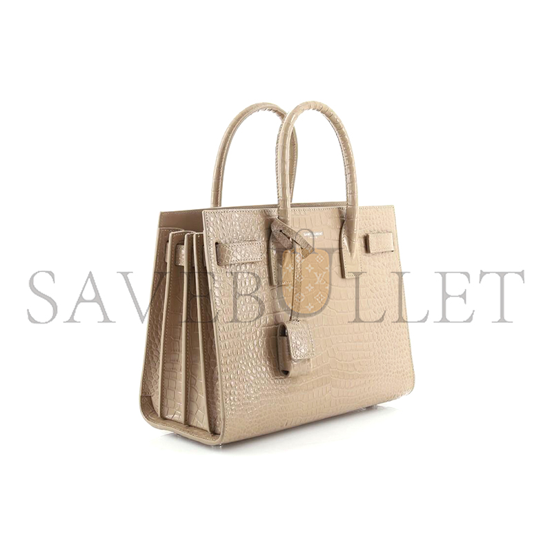 Y*L sac de jour croc embossed leather lu84212960252 (26*20.5*12.5cm)