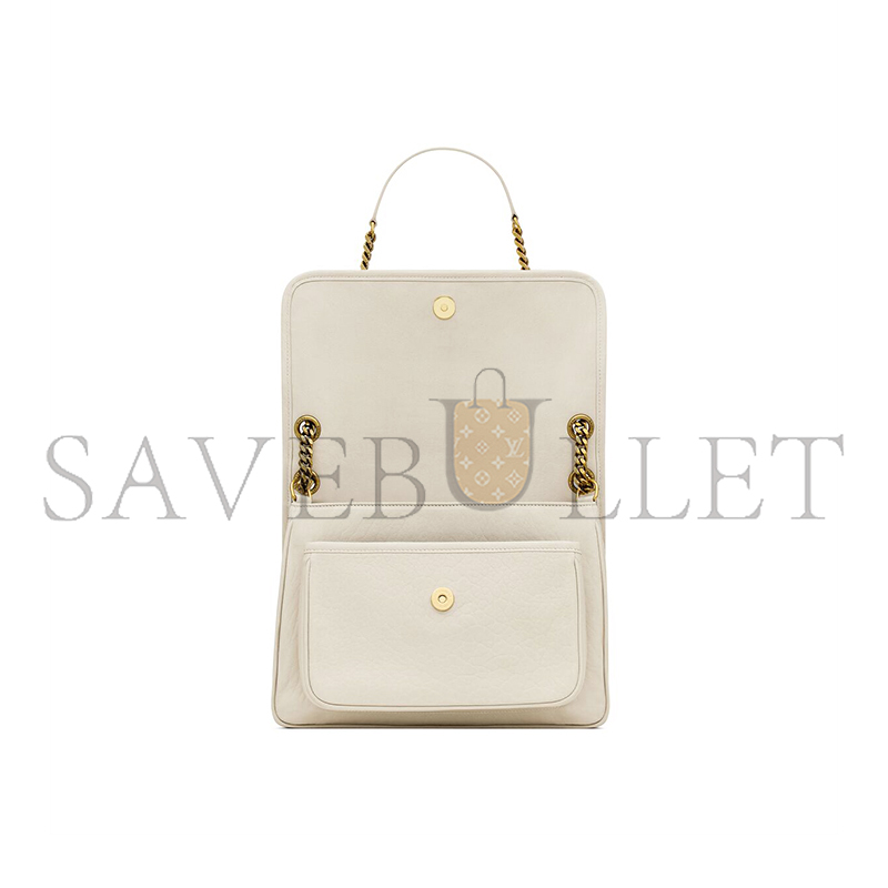 Y*L niki medium in grained lambskin 633178aacyt9207 (28*20*8.5cm)