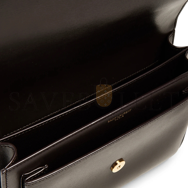 Y*L sunset medium chain bag in smooth leather 442906d420w2050 (22*8*16cm)