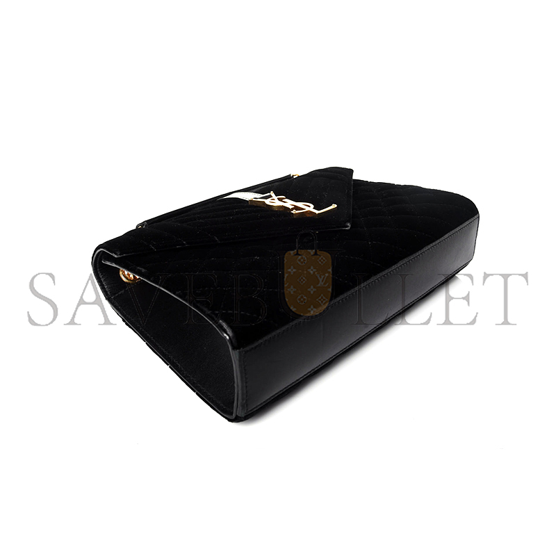 Y*L envelope medium chain bag in sude shoulder bag 487206759478 (24*17.5*6cm)