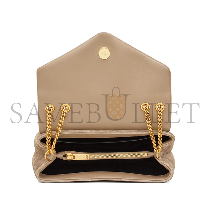 Y*L loulou small chain bag in suede 4946991u8612346 (23*17*9cm)