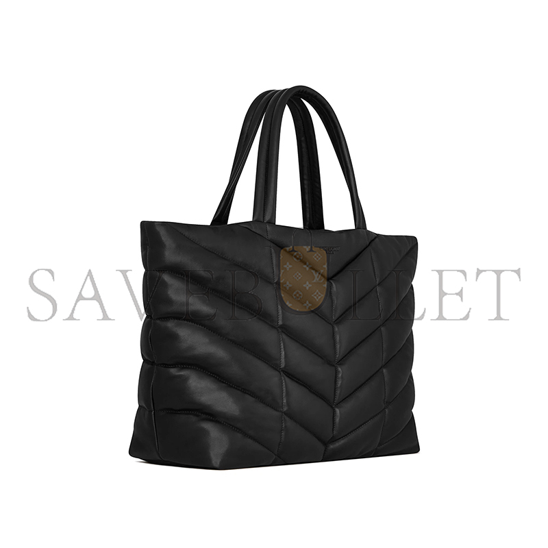 Y*L nappa puffer tote bag in quilted nappa 7528881el0z1000 (57*36*17cm)