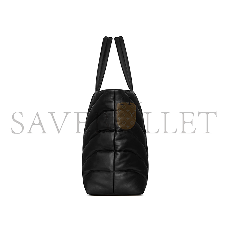 Y*L nappa puffer tote bag in quilted nappa 7528881el0z1000 (57*36*17cm)