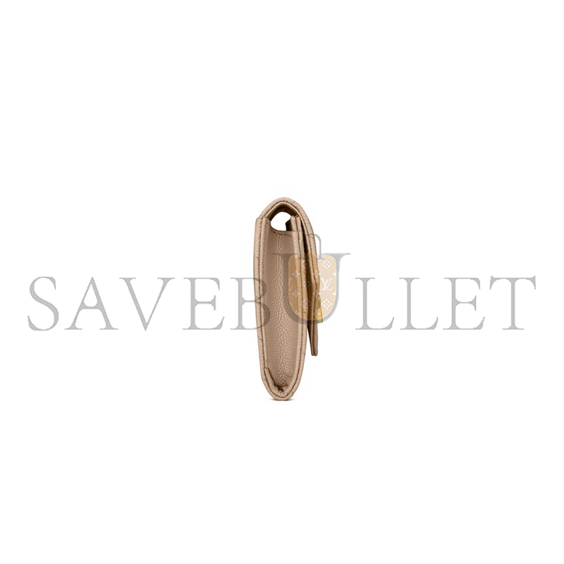 Y*L cassandre matelassÉ small envelope wallet in grain de poudre leather 414404bow012721 (13.5*9.5*3cm)