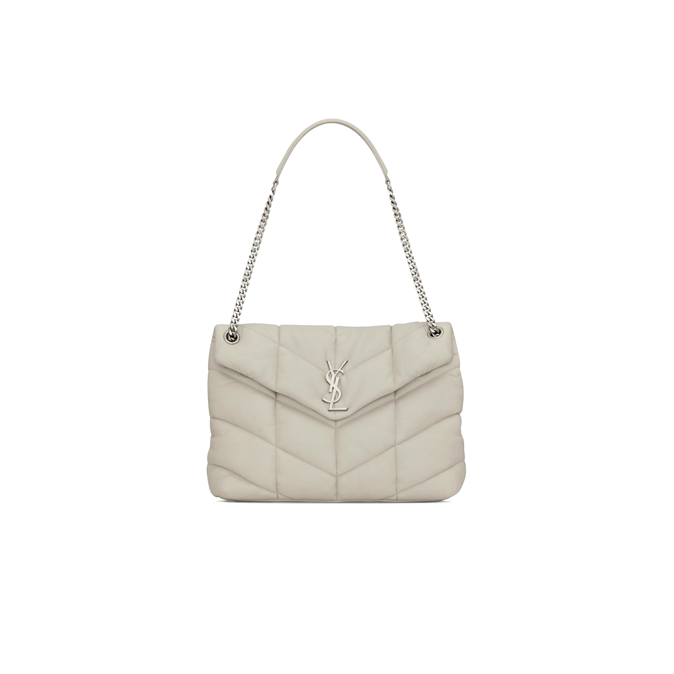 Y*L puffer medium chain bag in quilted lambskin 5774751el009207 (35*23*13.5cm)