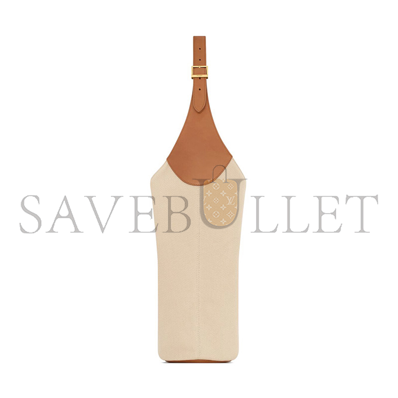 Y*L le 5 À 7 hobo in canvas and leather 793088fac7t9856 (44*32*3cm)