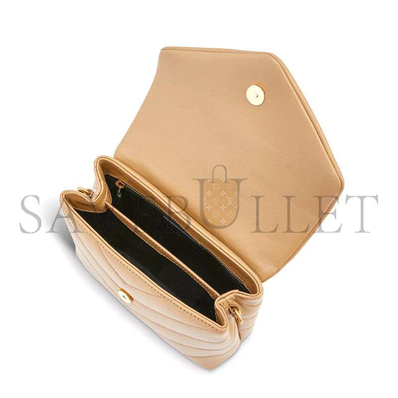 Y*L toy loulou shoulder bag in smooth leather 678401dv7072516 (20*14*7cm)