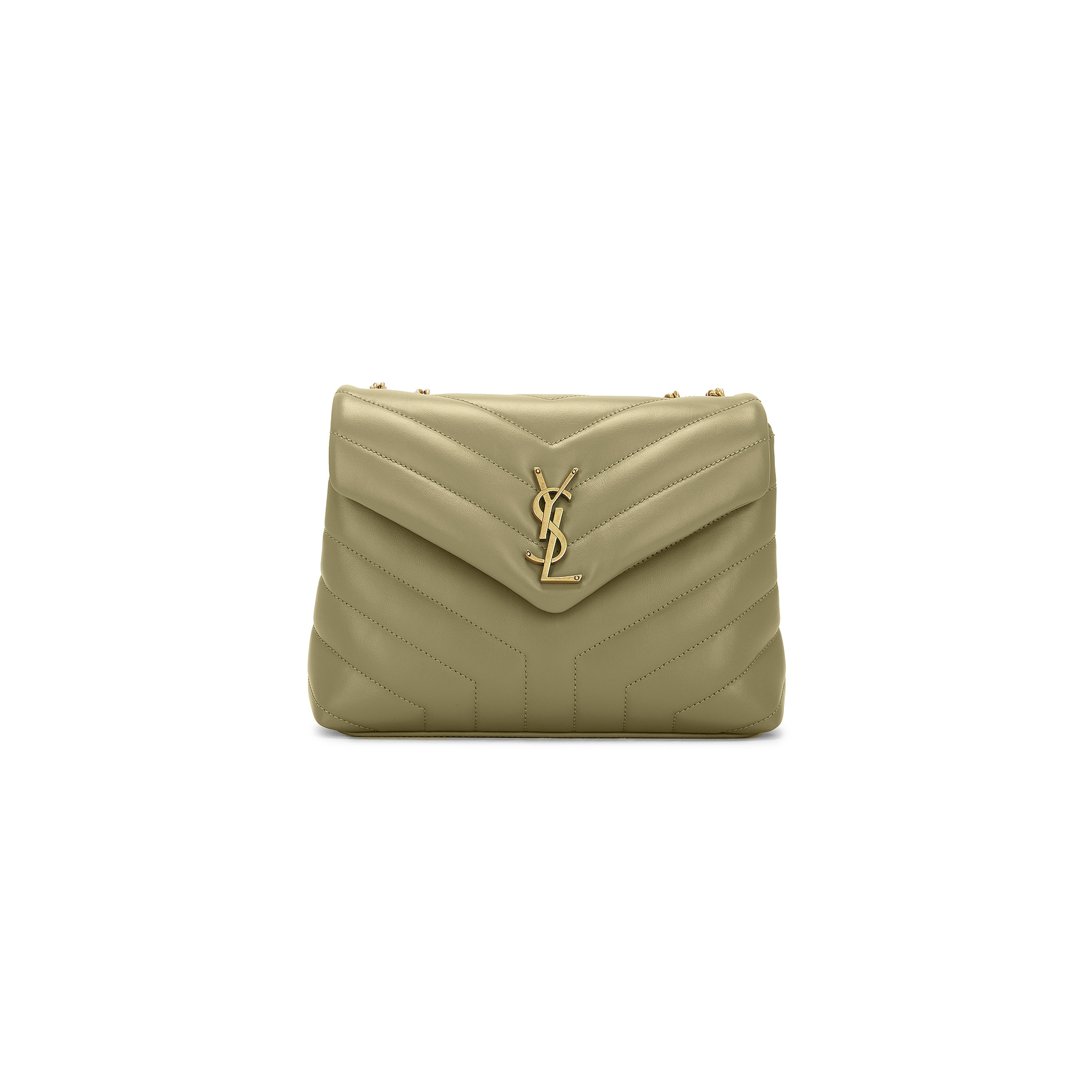 Y*L loulou small chain bag in quilted leather 494699306588 (23*17*9cm)