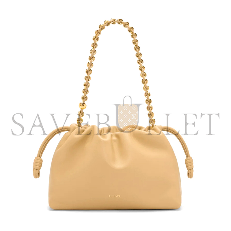 L0ew* medium flamenco purse in mellow nappa lambskin a411fcrx02 (30*20*10.5cm)