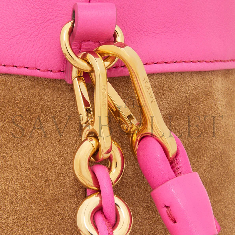 L0ew* medium flamenco purse in mellow nappa lambskin 0124033 (30*20*10.5cm)