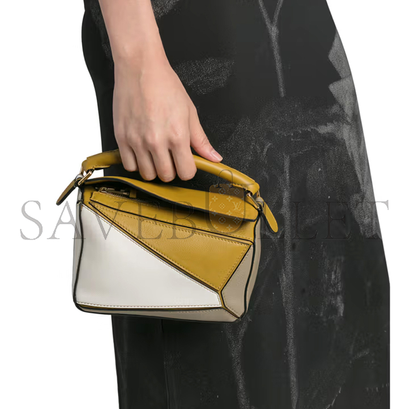L0ew* mini puzzle bag in classic calfskin a510s21x34-3 (18*12.5*8cm)