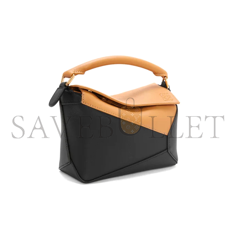 L0ew* mini puzzle edge bag in classic calfskin a510p88x30-621 (18*12.5*8cm)