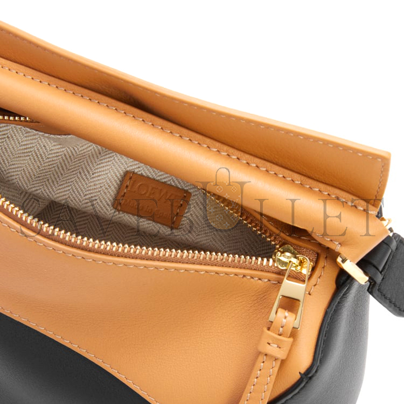 L0ew* mini puzzle edge bag in classic calfskin a510p88x30-621 (18*12.5*8cm)