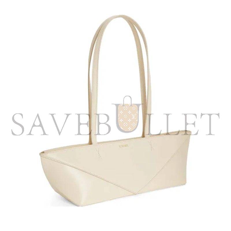 L0ew* cropped puzzle fold in shiny calfskin a779ptex01-2060 (39*12*12cm)