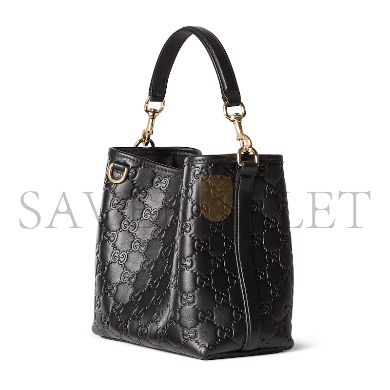 G*u*i gg emblem small bucket bag ‎815118 (19*18*11cm)
