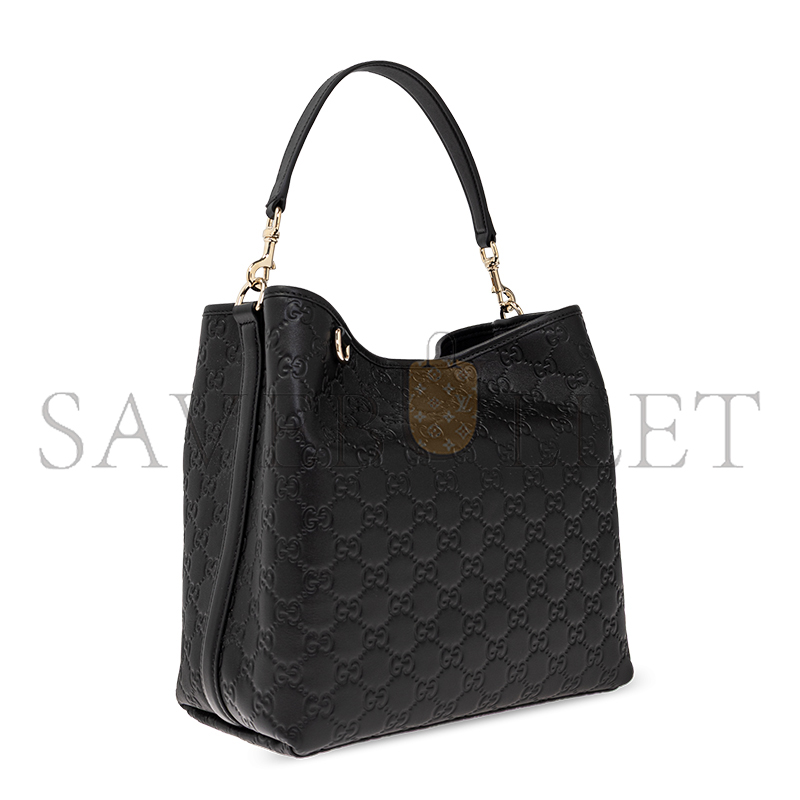 G*u*i gg emblem bucket bag ‎‎‎815103 (25*25*15.5cm)