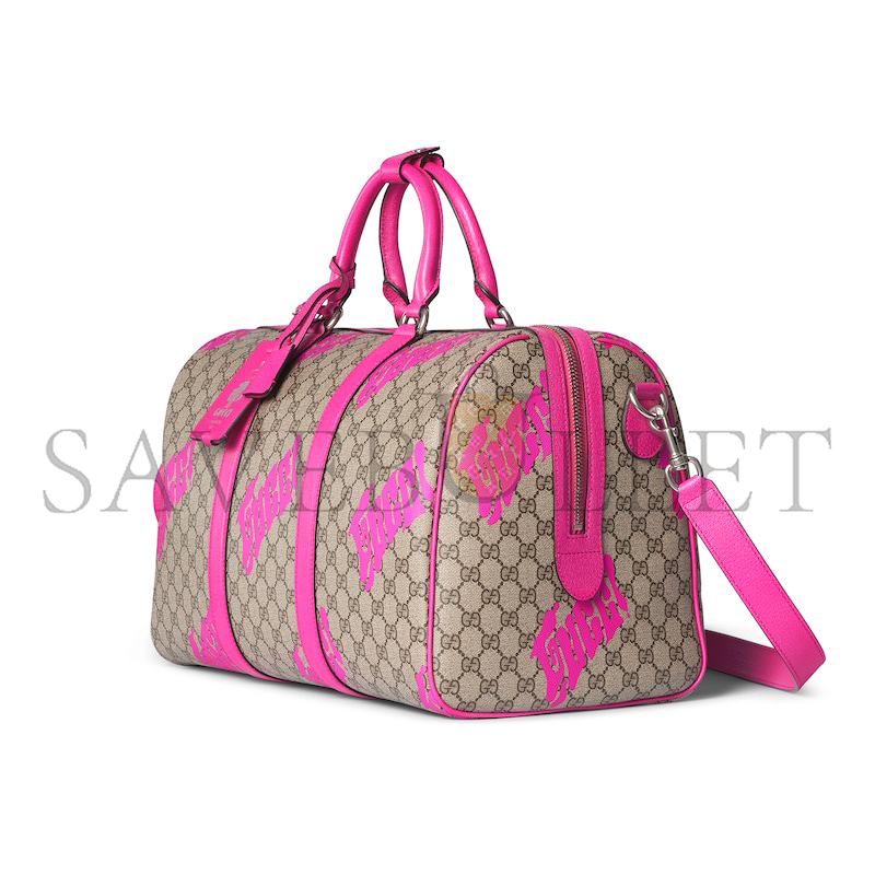 G*u*i medium duffle bag with print ‎834962 (44*29*23cm)