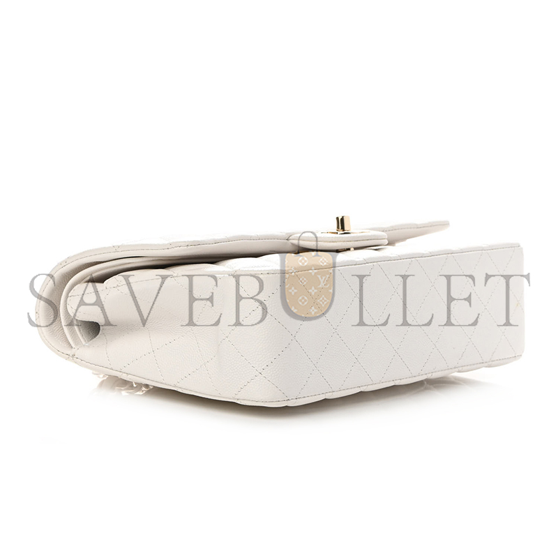 Ch*el master caviar quilted medium double flap 1179289 (25*15*6cm)