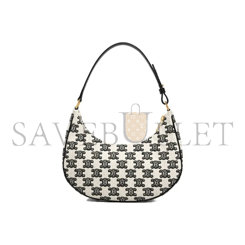 Ce**e ava bag in triomphe canvas and calfskin 193952cs8.38no (23*14*7cm)