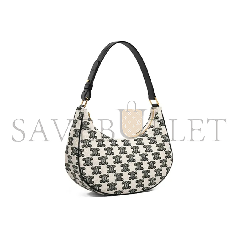 Ce**e ava bag in triomphe canvas and calfskin 193952cs8.38no (23*14*7cm)