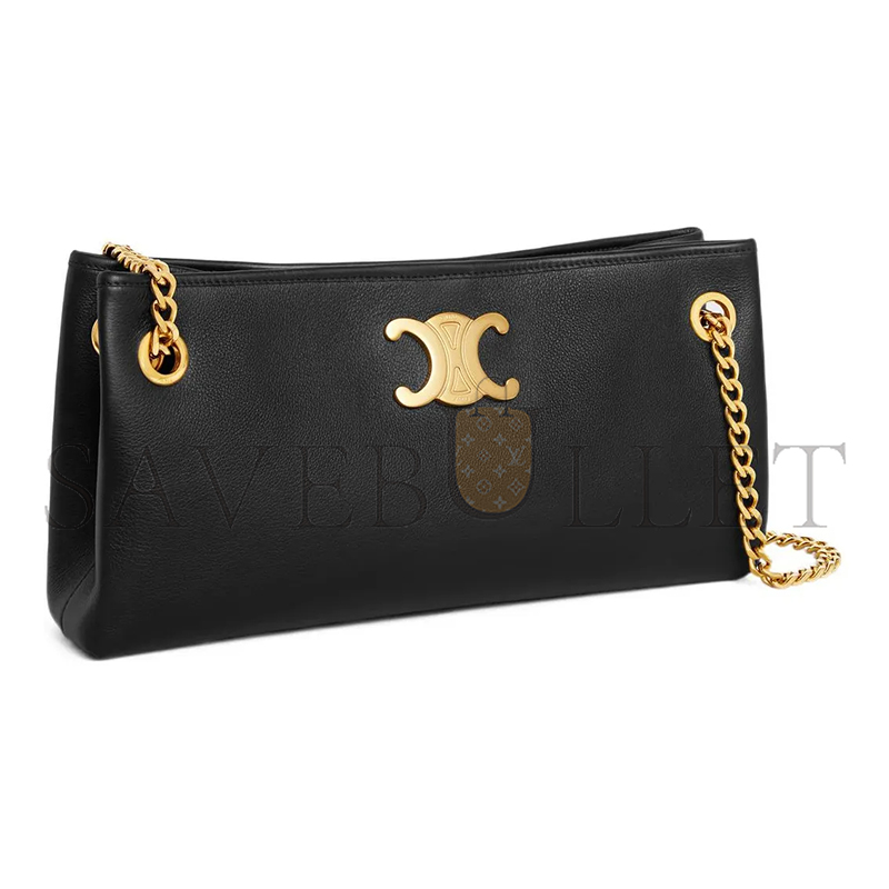 Ce**e shoulder bag newspaper triomphe soft cowhide 114253fdu.38no (31*16*6cm)