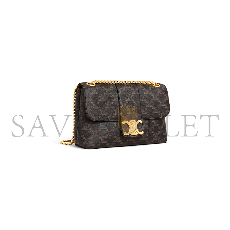 Ce**e medium Ce**e victoire bag in triomphe canvas 115852frh.04lu (25*15*8cm）