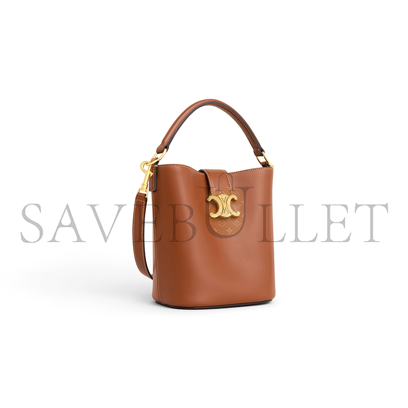 Ce**e small bucket l0*ise in smooth calfskin 119173fx9.04lu (19*16*12cm)