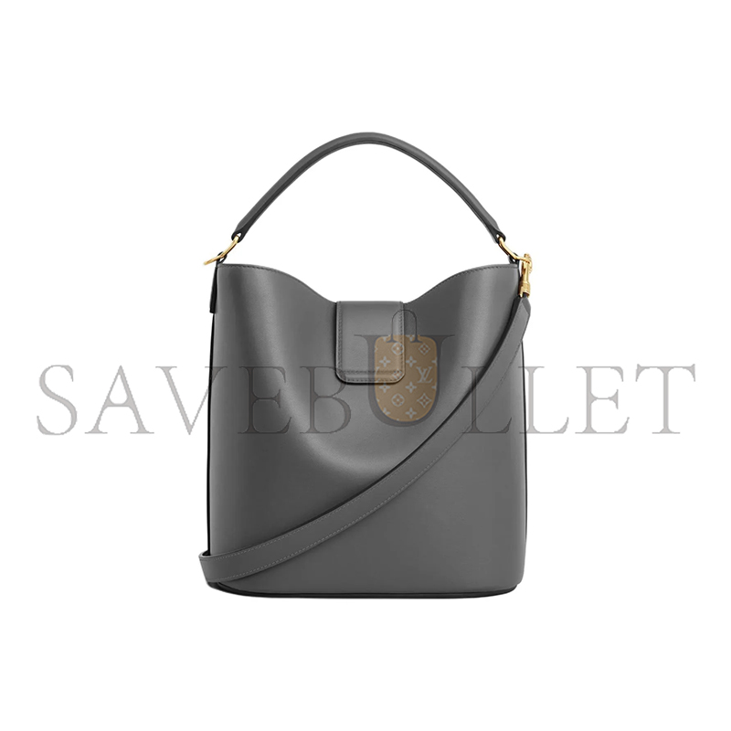 Ce**e medium bucket l0*ise in smooth calfskin 116613fx9.10an (28*24*16cm)