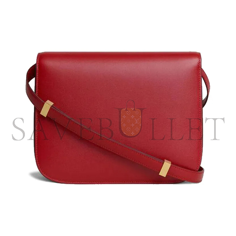 Ce**e medium shoulder bag in teen classic polishing calfskin 164173dls.27or (24*18*7cm)