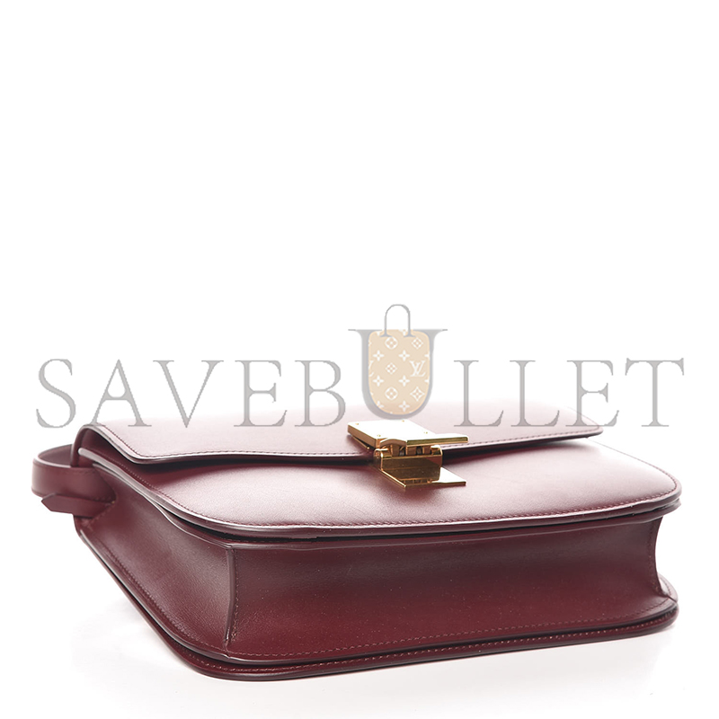 Ce**e medium shoulder bag in teen classic striped calfskin 164173dls.27dc (24*18*7cm)