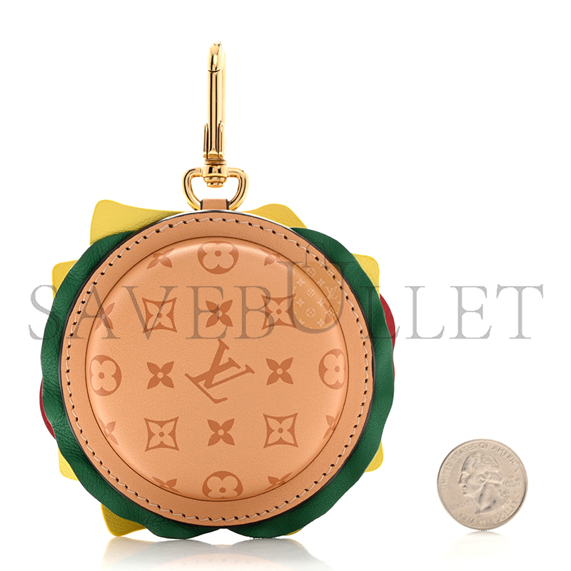 l0*is V*t0n lv burger bag charm m02218