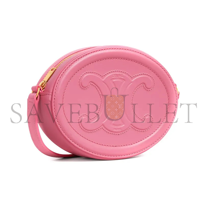 Ce**e small crossbody in triomphe smooth cowhide 10i703dpq.25fo (16*12.5*4cm)