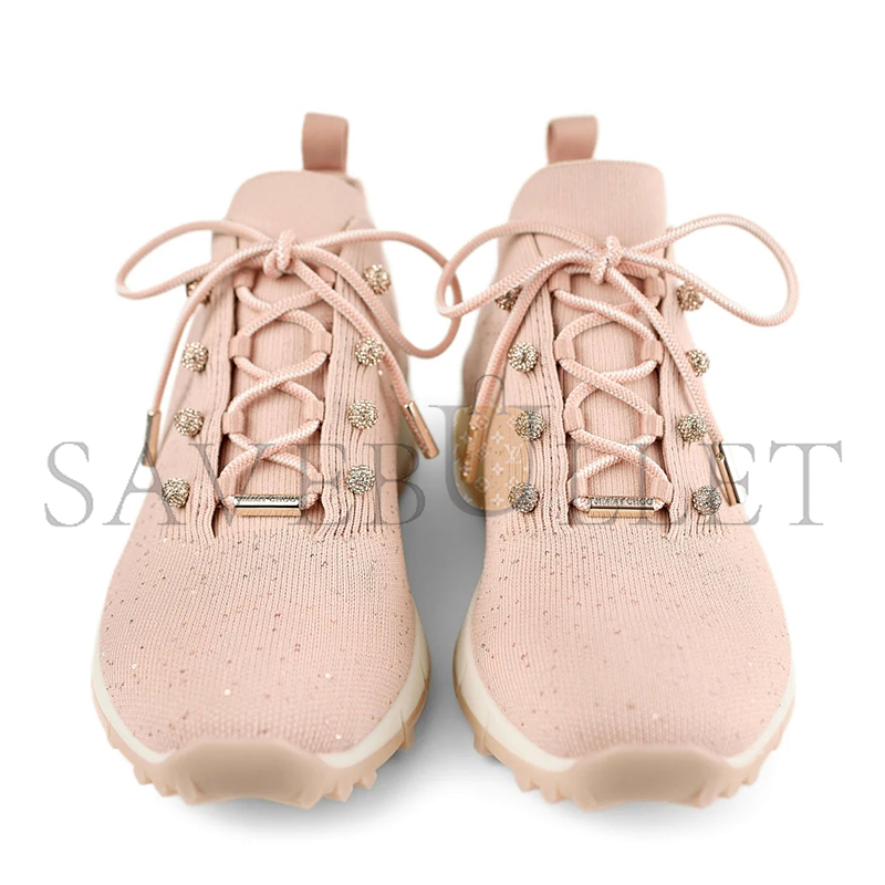 Ji*y Ch* veles macaron sequin knit trainers velesbnv113145